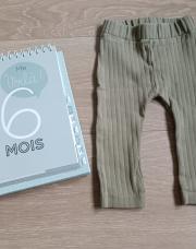 Pantalon Levv Kaki 6 mois neuf 