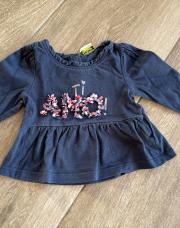 T-shirt bleu marine tao 3m manches longues 