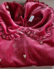 Robe h&m rouge amour 80