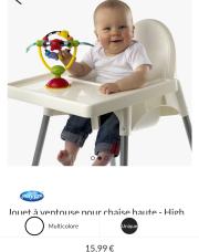 Jouet pour chaise haute, orchestra