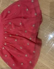 Jupe rose étoile 12 mois 