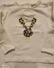 T shirt manches longues Jbc 80cm