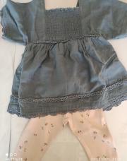 Ensemble blouse et legging Tao 12 mois