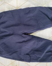 Pantalon toile bleu marine T.74