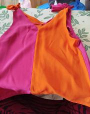 Top rose et orange 8 ans shein 