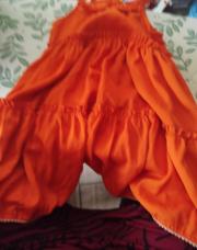Robe orange 7-8