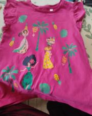 Tee shirt palomino 7 ans rose ananas