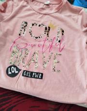 Tee shirt rose 8 ans shein 
