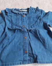 Chemise jeans Primark 6-9mois