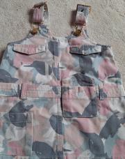 Robe militaire rose 6-9mois