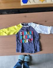 Longue manche, 12 mois , Disney, Mickey