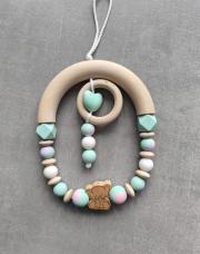 NEUF, fait main, hochet a dentition 