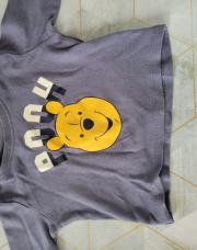 T-shirt manches longues bleu T.62 Winnie