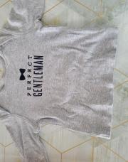 T-shirt manches longues gris Perfect Gentleman Carter's T.68