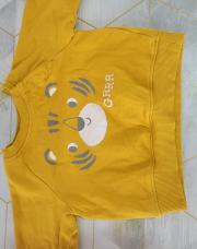 Sweat moutarde tigre T.74 TEX