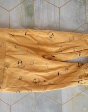 Pantalon à pied moutarde T.56-62 Kiabi