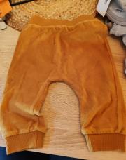 Pantalon velours jaune 9 mois kiabi