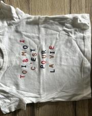 T shirt blanc toi et moi 