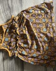 Robe moutarde à bretelle 