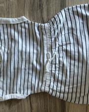 Robe à ligne kiabi noir et blanche 