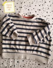 Sweat bleu blanc Hema 68