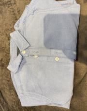Chemise bleu 2/3 ans 