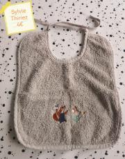 Bavoir renard thiriez