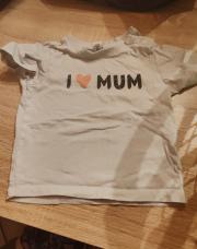T-shirt 92 I love mum