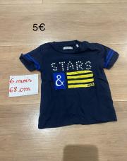 T shirt Star IKKS 6 mois 