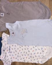 Lot de 5 bodies Petit Bateau 3mois