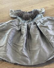 Robe de cérémonie grise 12 mois 