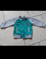 Gilet gris-turquoise 68