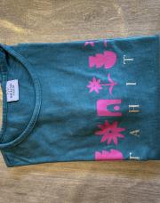 T shirt vert 6 ans tahiti