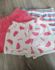 Lot de shorts en éponge (3) taille 62-68cm