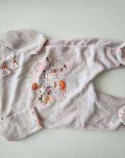 Pyjama velours rose & Halloween - Sergent Major - 3 mois (59 cm)