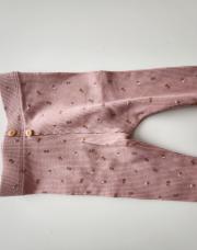Legging rose & fleurs - Kiabi - 3 mois 