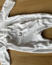Pyjama tape à l’œil blanc 3 mois 