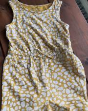 Combishort jaune