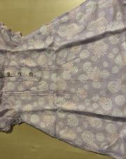 robe mauve à fleur Noukies