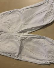 pantalon blanc tape à l'oeil