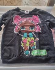 Blouse poupée LOL noir 10 ans 