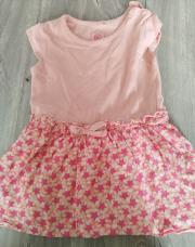 Robe rose avec étoiles taille 12 mois (Jbc) 