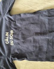 pyjama bleu foncé kiabi 1m câlin du soir 