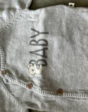 pull gris baby 0m