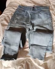 Jegging bleu ciel 14-15 ans
