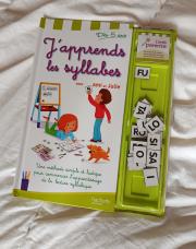 Livre j apprends les syllabes