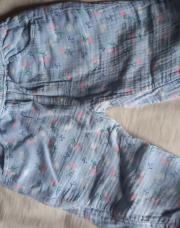 Pantalon léger bleu 12 mois