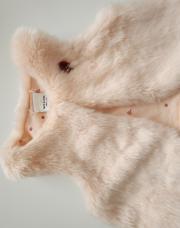 Veste sans manche rose - TAO- taille 9 mois