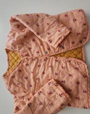 Veste réversible rose et jaune moutarde - Sergent Major - taille 12 mois