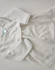 Robe blanche & motif fraises - Okaibi - taille 23 mois
